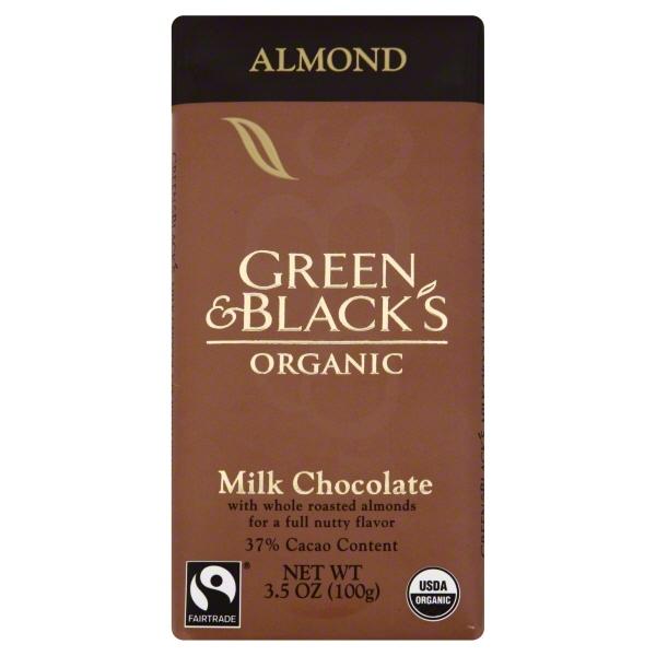 FODMAPs, Gluten & More | CADBURY GREEN & BLACK'S CHOCOLATE BAR ALMOND ...