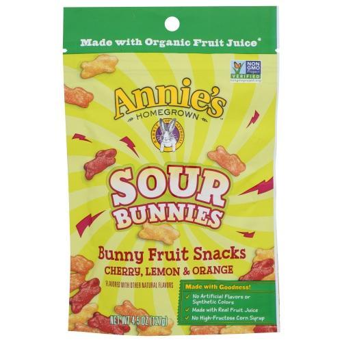 FODMAPs, Gluten & More | Annie's Homegrown Sour Bunnies Bunny Fruit ...