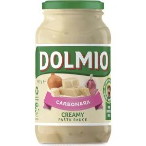 FODMAPs, Gluten & More | Dolmio Creamy Carbonara Pasta Sauce 490g - Spoonful