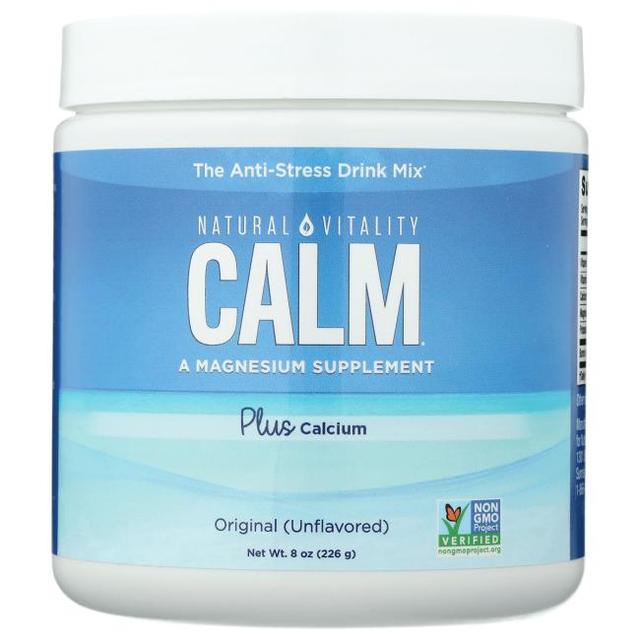 Image of Natural Vitality Calm A Magnesium Supplement Plus Calcium - The Anti-Stress Drink Mix - Unflavored