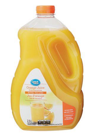 Image of Great Value Orange Juice
