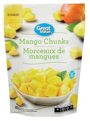 Image of Great Value Frozen Mango Chunks