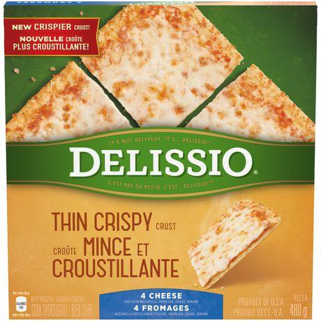 Image of Delissio Thin Crispy Crust 4 Cheese Pizza