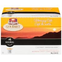 Image of Folgers Morning Café K-Cup Coffee Pods 12 Count
