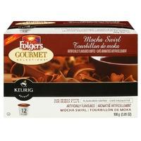 Image of Folgers Mocha Swirl K-Cup Coffee Pods 12 Count