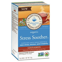 Image of Traditional Medicinals Organic Stress Soother Cinnamon Tea Bags