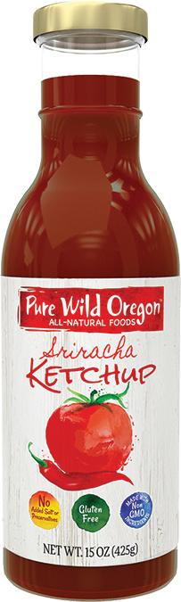 Image of Pure Wild Oregon Sriracha Ketchup