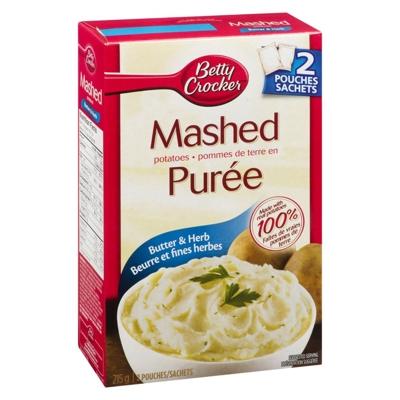 Image of Betty Crocker Butter & Herb Mashed Potatoes