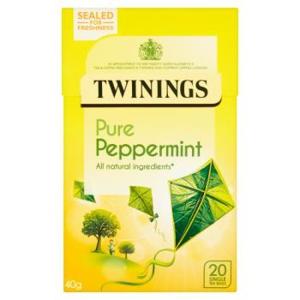 Image of Twinings of London Herbal Tea Caffeine Free Pure Peppermint - 20 Count
