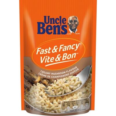 Image of Uncle Bens Fast and Fancy Creamy Mushroom Flavour