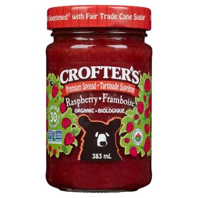 Image of Crofter's Organic Raspberry Premium Fruit Spread