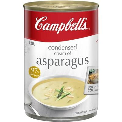 Image of Campbell's condensed cream of asparagus