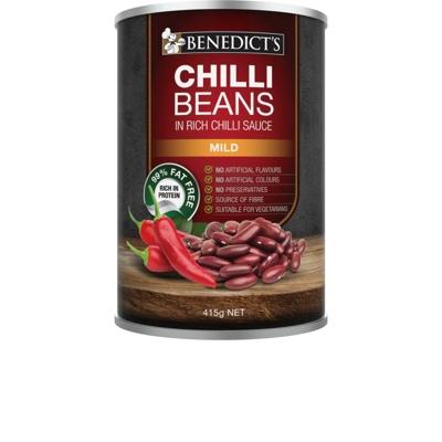 Image of Benedicts Beans Chilli Mild 