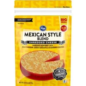Image of Kroger® Shredded Mexican Style Cheese Blend