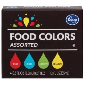 Image of Kroger Assorted Food Colors