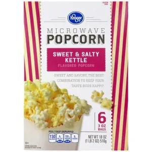 Image of Microwave Kettle Sweet & Salty Flavored Popcorn, Sweet & Salty