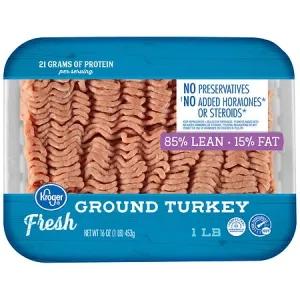 Image of Kroger® 85% Lean Fresh Ground Turkey Package