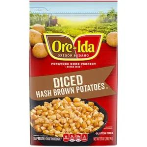 Image of Ore-Ida Potatoes Hash Brown Diced Gluten Free - 32 Oz