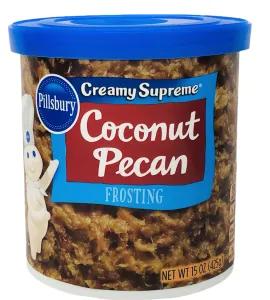 Image of Pillsbury Creamy Supreme Coconut Pecan Frosting
