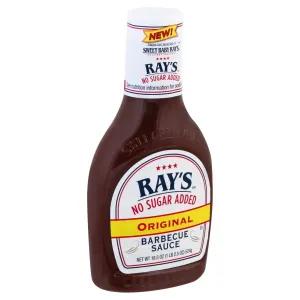 Image of Ray’s No Sugar Added Original BBQ Sauce - 18.5oz