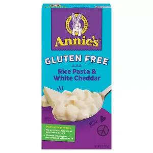 Image of Annies Homegrown Pasta Rice Shell & Creamy White Cheddar Gluten Free Box - 6 Oz