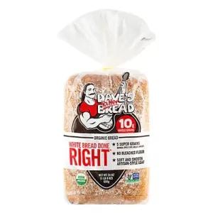 Image of Dave's Killer Bread® White Bread Done Right® Organic Bread 24 oz. Loaf