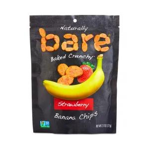 Image of Bare Baked Crunchy Strawberry Banana Chips