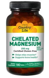 Image of Country Life Chelated Magnesium Tablets