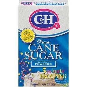 Image of C&H Pure Cane Sugar Confectioners Powdered 1 lb Box