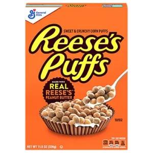 Image of Reese's Puffs Peanut Butter and Chocolate Whole Grain Breakfast Cereal