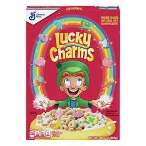 Image of Lucky Charms Cereal Frosted Toasted Oat With Marshmallows Magical Unicorn Box - 10.5 Oz