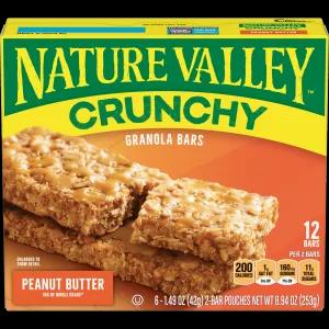 Image of Nature Valley Crunchy Peanut Butter Granola Bars
