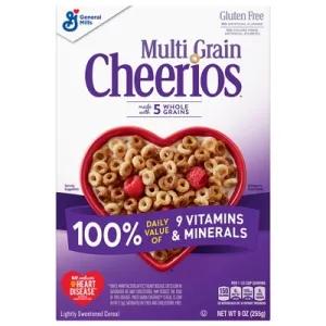 Image of General Mills Cheerios Cereal Multi Grain Lightly Sweetened 