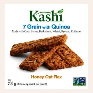 Image of Honey, oat & flax Seven grain with quinoa crunchy bars