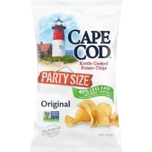 Image of Cape Cod Party Size Reduced Fat Original Kettle Cooked Potato Chips