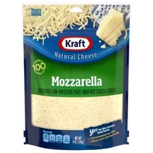 Image of Kraft Natural Cheese Shredded Low-Moisture Mozzarella Part-Skim - 8 Oz