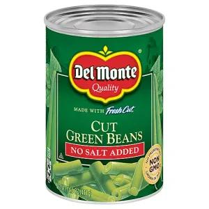 Image of Del Monte Fresh Cut Blue Lake Cut Green Beans, No Salt Added, 14.5 Oz