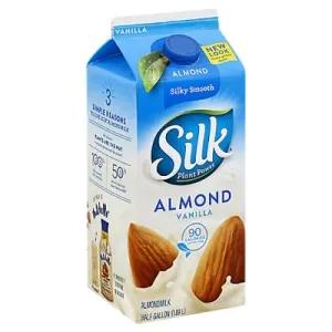 Image of Silk Pure Almond Vanilla Almond Milk - 0.5gal