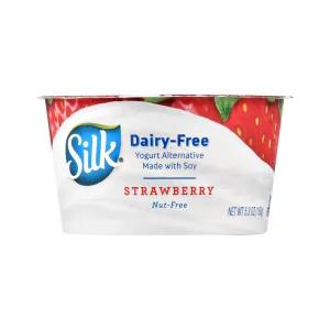 Image of Silk Dairy-Free Strawberry Yogurt Alternative