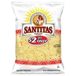 Image of Santitas® Gluten Free White Corn Tortilla Chips Snacks Bag