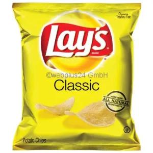 Image of Lay's Classic Potato Chips 1 oz. bag