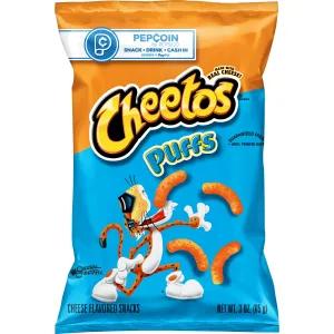 Image of Cheetos Puffs Cheese Flavored Snacks, 3 oz Bag