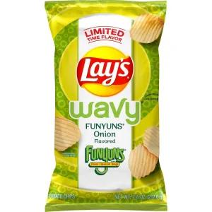 Image of Lay's Wavy Funyuns Onion Flavored Rings