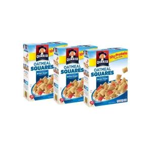 Image of Oatmeal Squares Brown Sugar Breakfast Cereal - 14.5oz - Quaker Oats