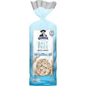 Image of Quaker Rice Cakes Salt Free 4.47 Ounce Plastic Bag