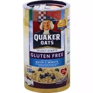 Image of Quaker Select Starts Gluten Free Oats Quick 1-Minute - 18 Oz