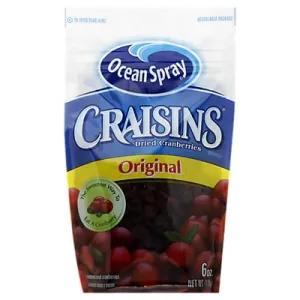 Image of Ocean Spray Craisins Cranberries, Sweetened Dried, Original