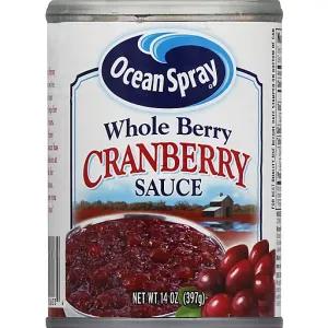 Image of Ocean Spray Sauce Whole Berry Cranberry - 14 Oz