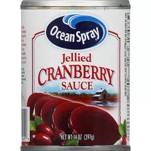 Image of OCEAN SPRAY SAUCE Cranberry Sauce - Jellied