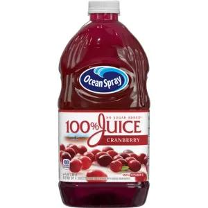 Image of 100% CRANBERRY JUICE BLEND OF 4 JUICES FROM CONCENTRATE, CRANBERRY